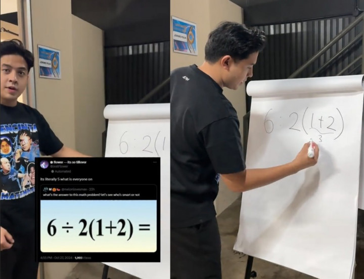 Jerome Polin Ikutan Jawab Soal Matematika yang Lagi Viral, Begini Jawabannya