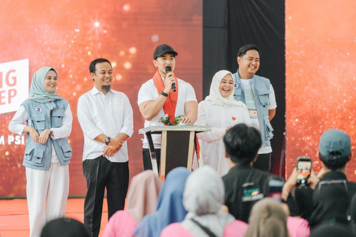 Kaesang Ajak Masyarakat Menangkan Andi Sudirman dan Fatmawati