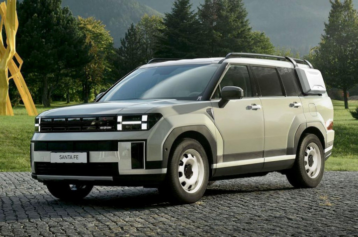 Modifikasi All New Hyundai Santa Fe, Tampil Bergaya Defender