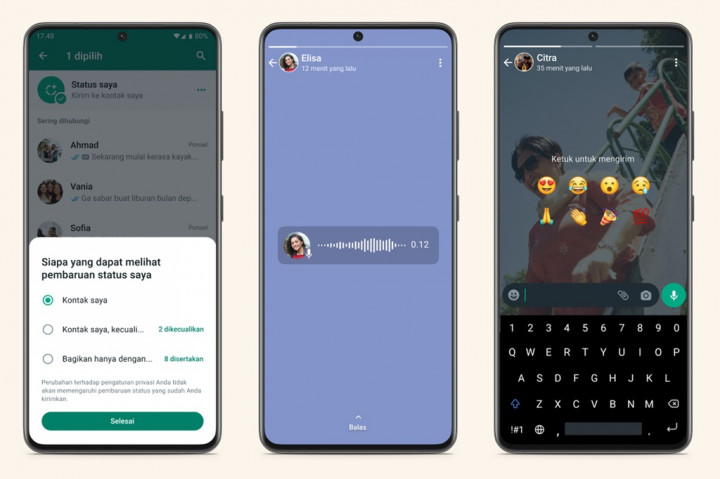Cara Repost Status WhatsApp