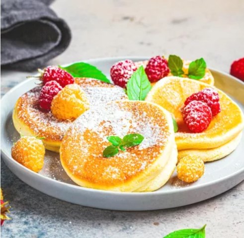 Sontek cara buat pancake fluffy khas Jepang. (Foto: Dok. Endeus TV)