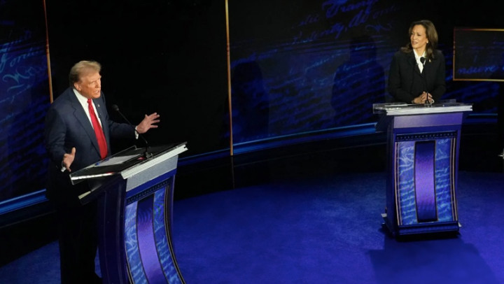 Kamala Harris dan Donald Trump Saling Hina Jelang Pilpres AS