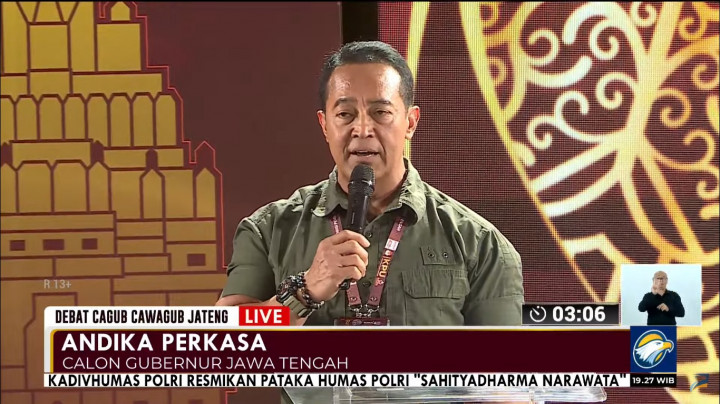 Pilgub Jateng, Andika Janji Perluas Internet Desa dan Sebut Starlink