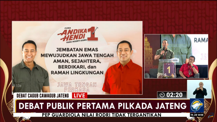 Andika-Hendi Pastikan Program yang Diusung Bukan Janji Kosong