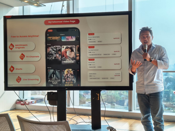 MyTelkomsel Sempurnakan Entertainment Hub, Bisa Nonton Langsung