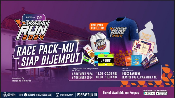 Jelang Pospay Run 2024, Hadiah Total Rp150 Juta & Doorprize Menarik Menanti!
