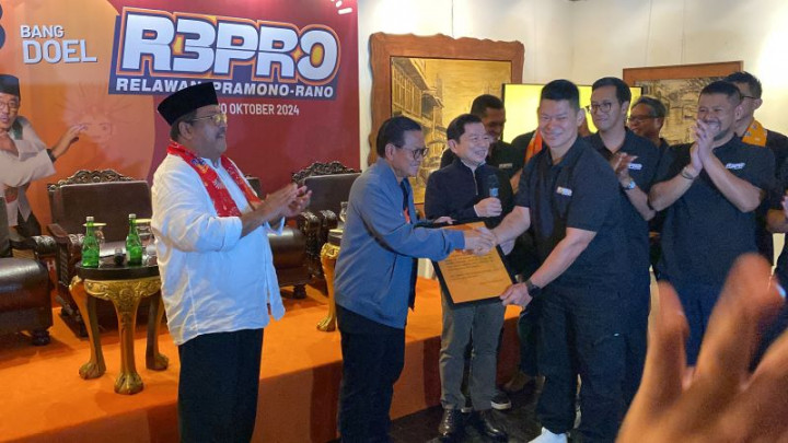 Repro Deklarasi Dukung Pramono-Rano