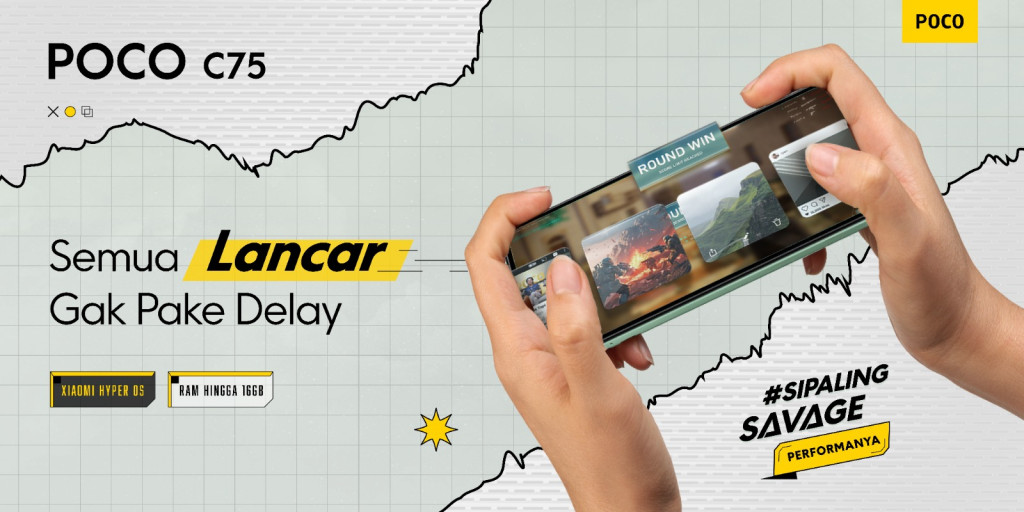 Poco C75 segera rilis di Indonesia.