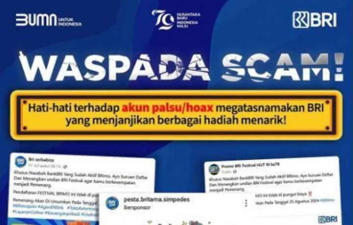 Waspada Penipuan, Ini Cara Bedakan BRImo FSTVL yang Asli dan Palsu!