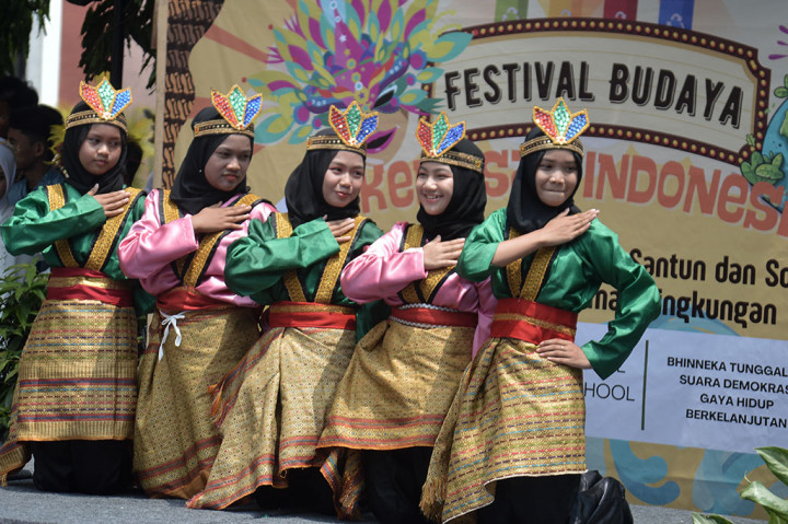 Meriahnya Gelar Karya Siswa 'Festival Budaya Kemasan Indonesia'