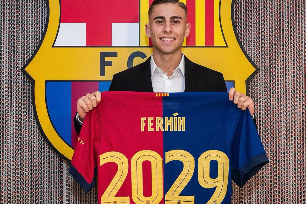 Fermin Lopez Merumput di Barcelona Hingga 2029