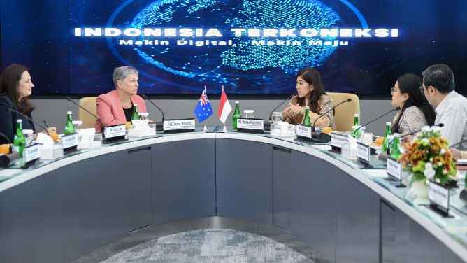 Temui Dubes Australia, Komdigi Bahas Rencana Kemitraan Digital