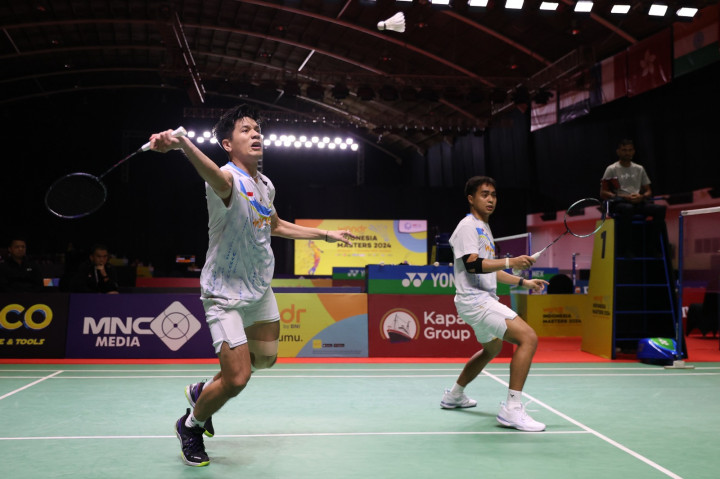Indonesia Masters 2024: Rahmat/Yeremia Segel Satu Tempat di Final