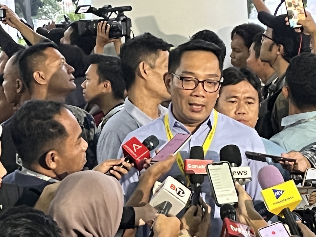 Usai Bertemu, RK: Intinya Pak Jokowi Mendukung!