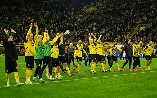 Menang 2-1, Dortmund Hentikan Catatan tak Terkalahkan RB Leipzig