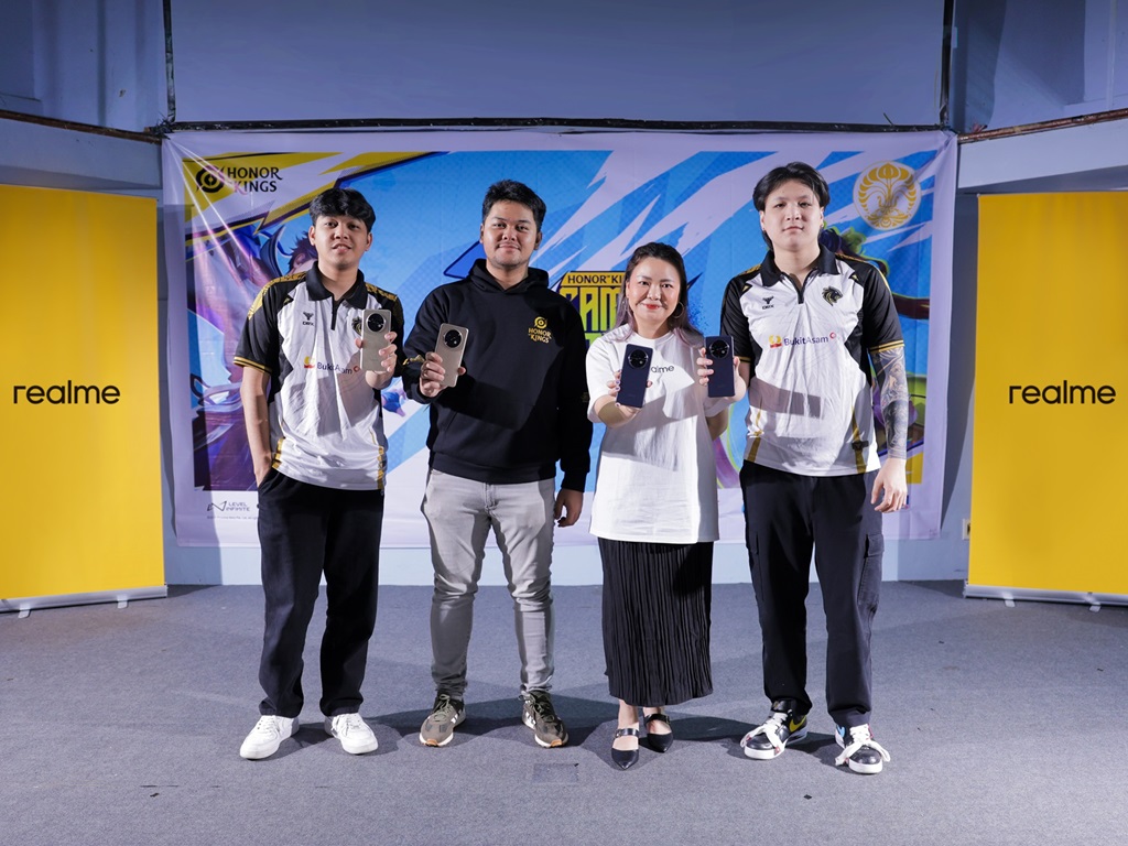 realme dan Honor of Kings menggelar roadshow 'HOK Campus Attack'.