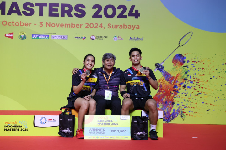 Indonesia Masters 2024: Apresiasi Herry IP untuk Sektor Ganda Campuran Indonesia