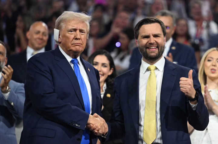 Profil Paslon Trump-Vance: Mantan Presiden dan Cawapres AS 2024