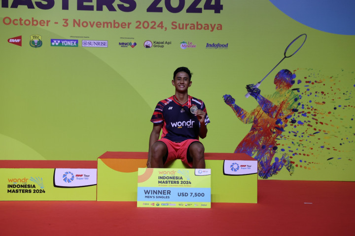 Indonesia Masters 2024: Alwi Farhan Pecah Telur di Surabaya