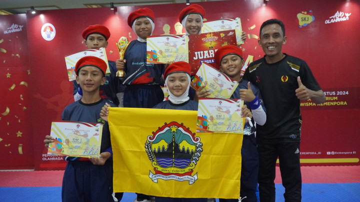 Jateng Juara 1 Lomba Senam Kebugaran Jasmani Piala Kemenpora Tingkat Nasional 2024