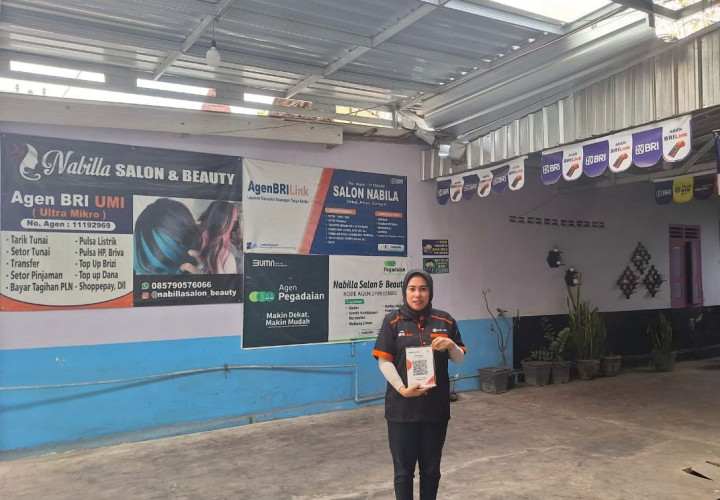 Usaha Salon di Kediri Ini Makin Cuan Sejak Dapat Pemberdayaan BRI dan Gabung AgenBRILink