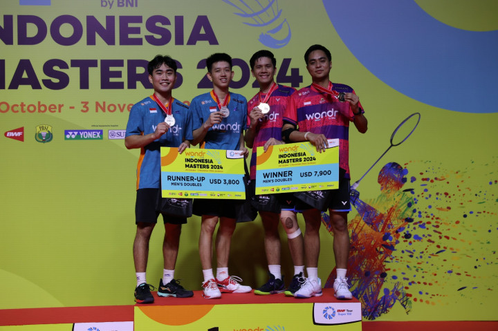 Indonesia Masters 2024: Apresiasi David Pohan untuk Rahmat/Yere dan Raymond/Patra
