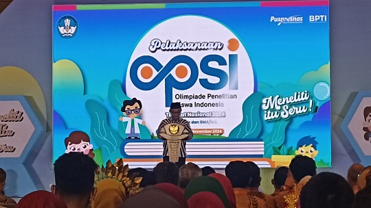 OPSI 2024 Bakal Pertandingkan 200 Penelitian Siswa Jenjang SMP-SMA