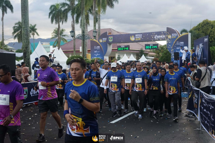 BPKH Gelar Hajj Run 2024 di Kota Padang Berlangsung Sukses