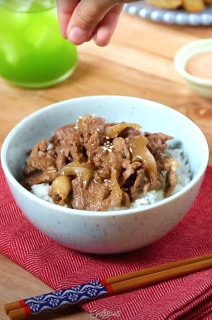 Rice Bowl Gyudon Jepang Ala Yoshinoya