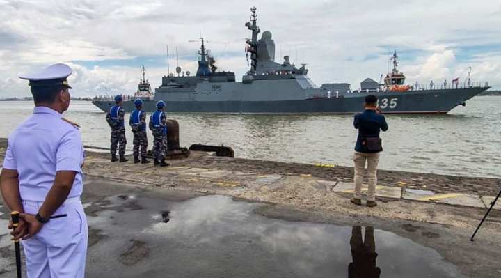 First Indonesia-Russia Joint Naval Drills Kick-off in Surabaya