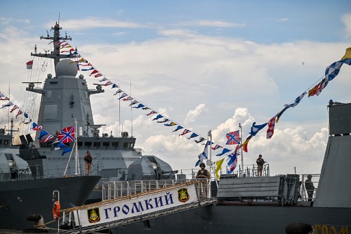 Latihan Gabungan TNI AL Bersama Angkatan Laut Rusia Dimulai di Laut Jawa