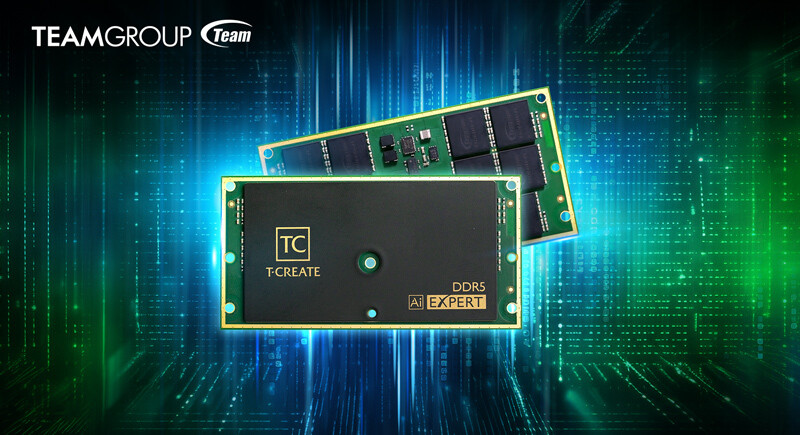 TeamGroup Pamer Kinerja Memori CAMM2, Sentuh 7200 dan 6400 MHz