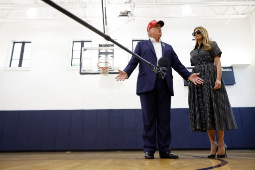 Usai Beri Suara, Trump Yakin Menang Pilpres AS