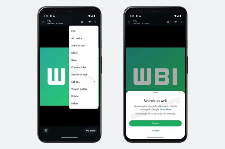 WhatsApp akan Rilis Fitur Pencarian Gambar Terbalik