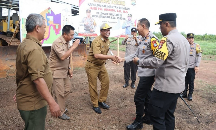 Kapolda Ingin Lahan di Kalsel Dioptimalkan untuk Ketahanan Pangan