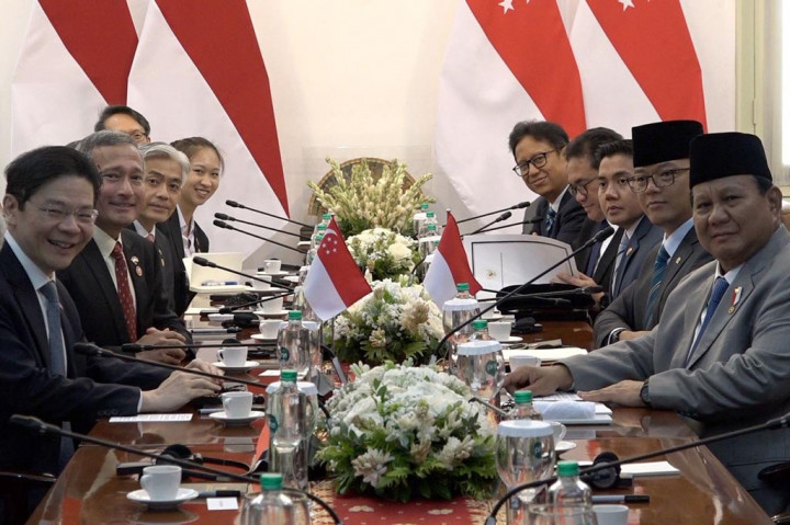 Pertemuan Prabowo-PM Singapura Hasilkan Lima Kerja Sama