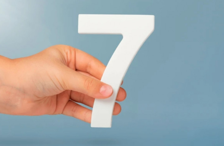 Fakta Menarik Angka 7 yang Diyakini Jadi Lambang Keberuntungan