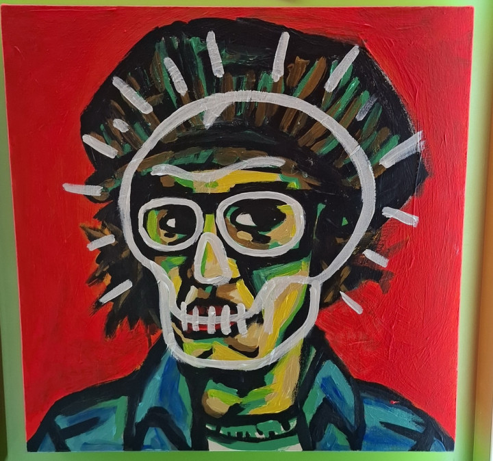 Jimi Multhazam dan Delpi Dongker Lelang Karya Seni untuk Palestina