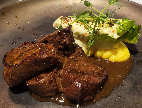 Beef Fillet by Chef Milos. (Foto: dok. Istimewa)