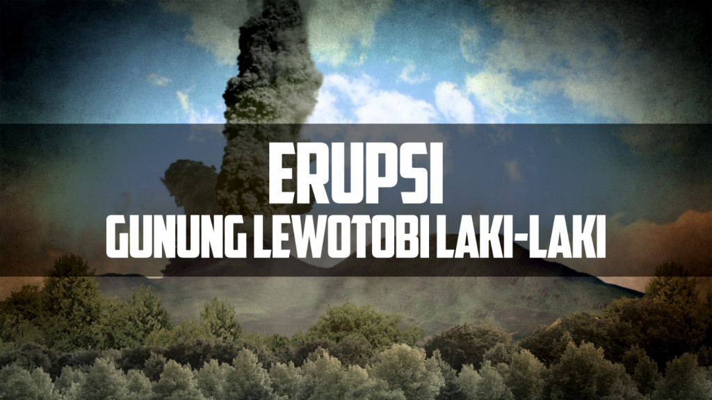 Erupsi Gunung Lewotobi Laki-laki