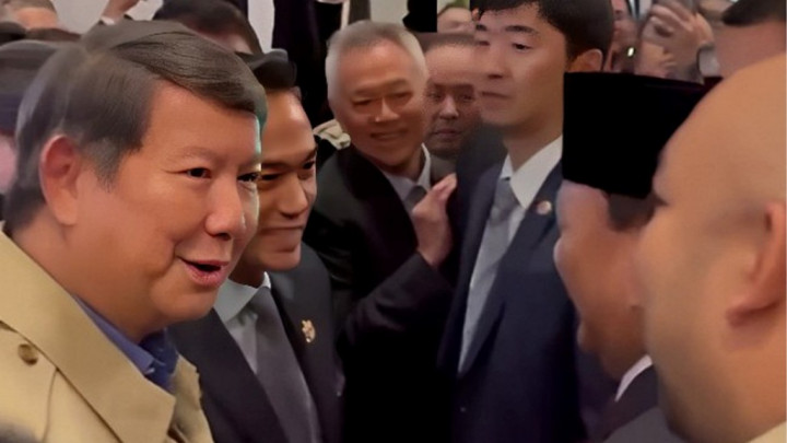 Lawatan Perdana ke China, Prabowo Disambut Jajaran KBRI dan Kadin