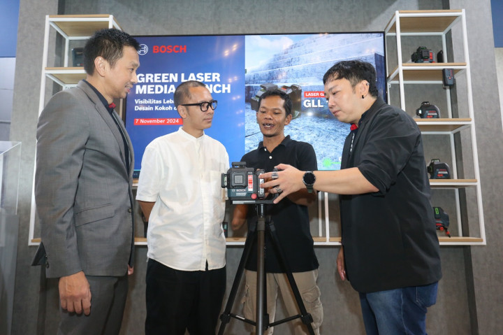 Bosch Kenalkan Pengukur Jarak Laser GLL 18V-120-33 CG