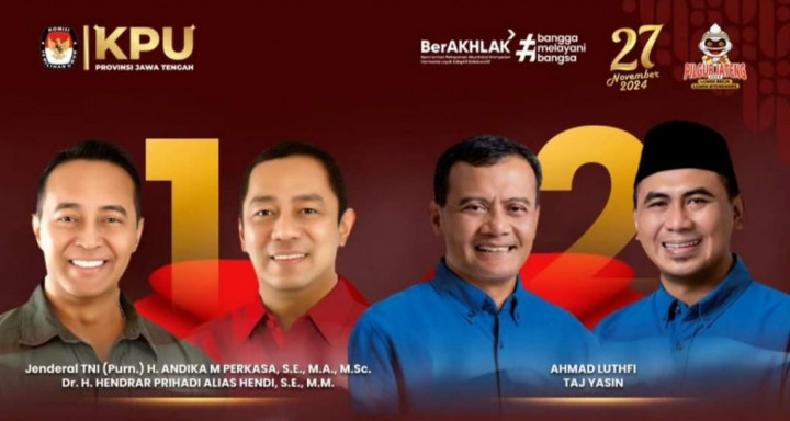 Link Live Streaming Debat Kedua Pilgub Jateng 2024 Malam Ini