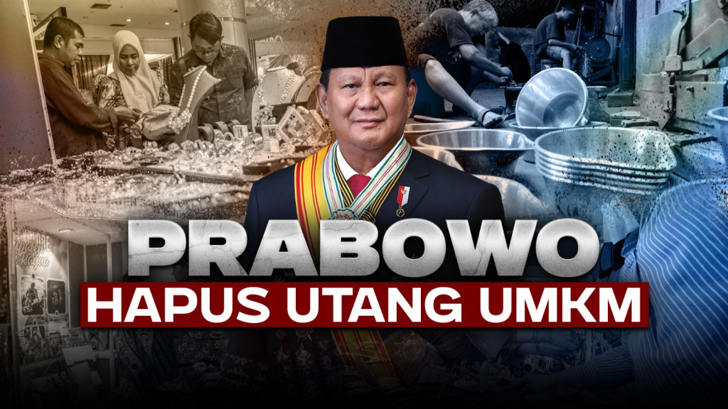 Prabowo Hapus Utang UMKM