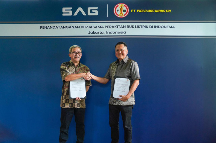 Transfer Teknologi, SAG Siap Produksi Bus Listrik TKDN