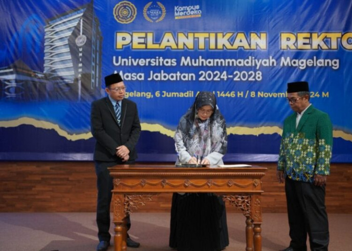 Sah! Lilik Andriyani Dilantik Sebagai Rektor Baru Unimma