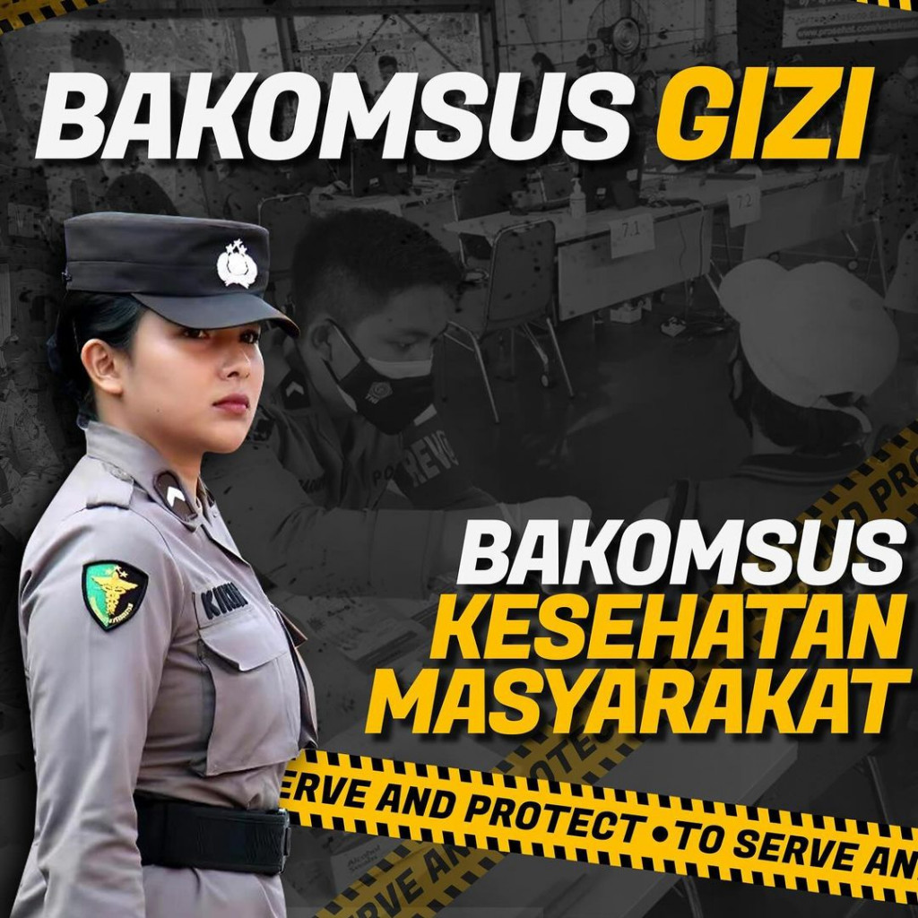 Rekrutmen Bakomsus Gizi dan Kesehatan Masyarakat (Instagram @rekrutmen_polri)