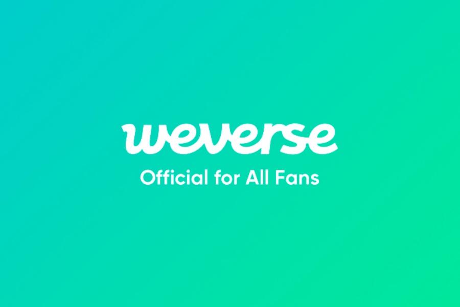 Layar resmi weverse (Foto: Laman situs resmi weverse)