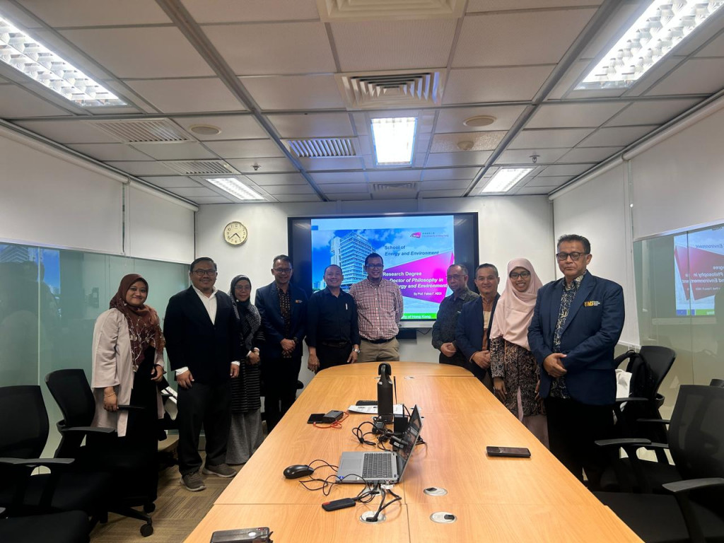 Pertemuan UMS dan City University of Hong Kong. DOK UMS