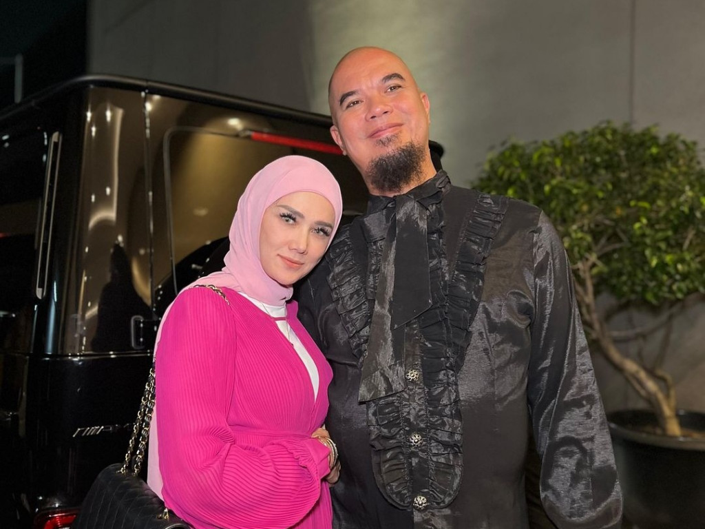 Mulan Jameela dan Ahmad Dhani (Foto: Instagram/mulanjameela1)